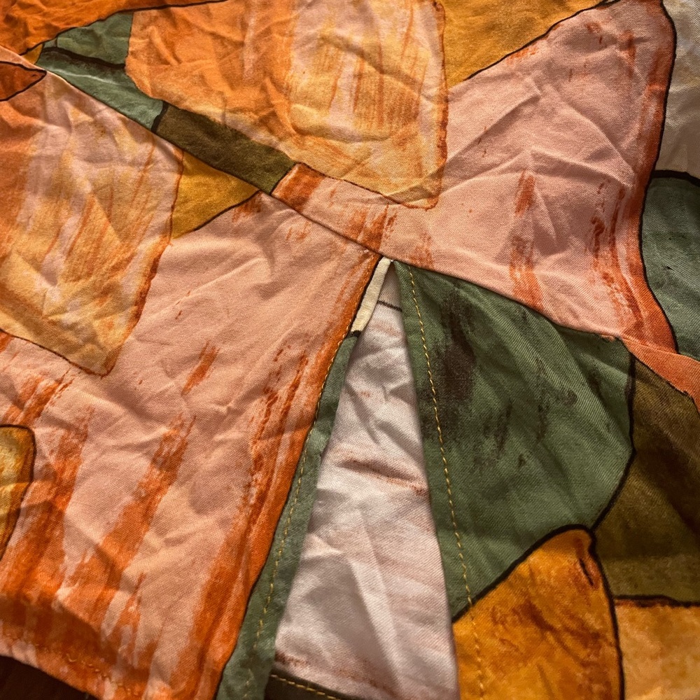 Abstract Slip Dress - Picture 3 of 5